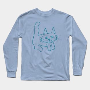 Cute Cat Long Sleeve T-Shirt